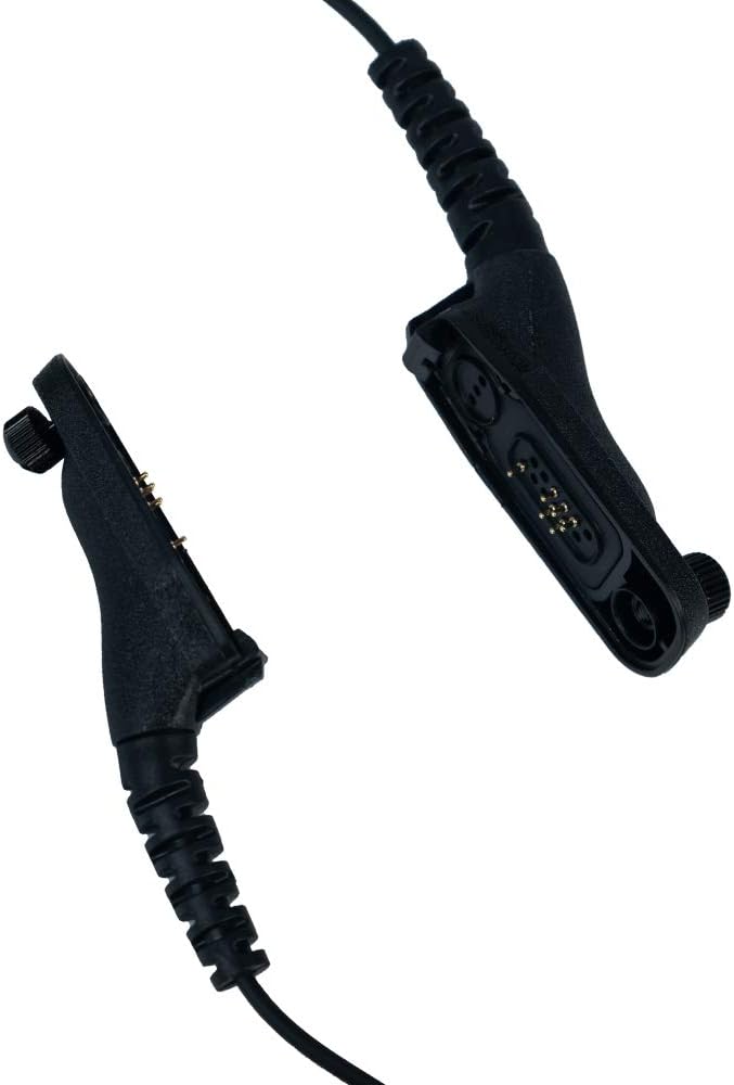 G-Shape Earpiece PTT Mic Compatible with XPR7550e APX6000 | Surveillance Headset, Covert, Comfort, Hands-Free