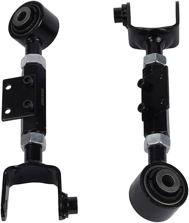 IRONTREE 2Pcs K90489 (1 Pair) Professional Left Right Rear Upper Adjustable Control Arm Compatible with 2002-2006 Honda CR-V, 2003-2011 Honda Element, OE Replacement# 52390S9AA11 52400S9AA11
