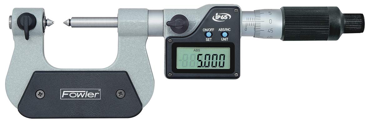 Fowler 54-219-001-0 IP65 Electronic Thread Micrometer with 0-1″ Measuring Range