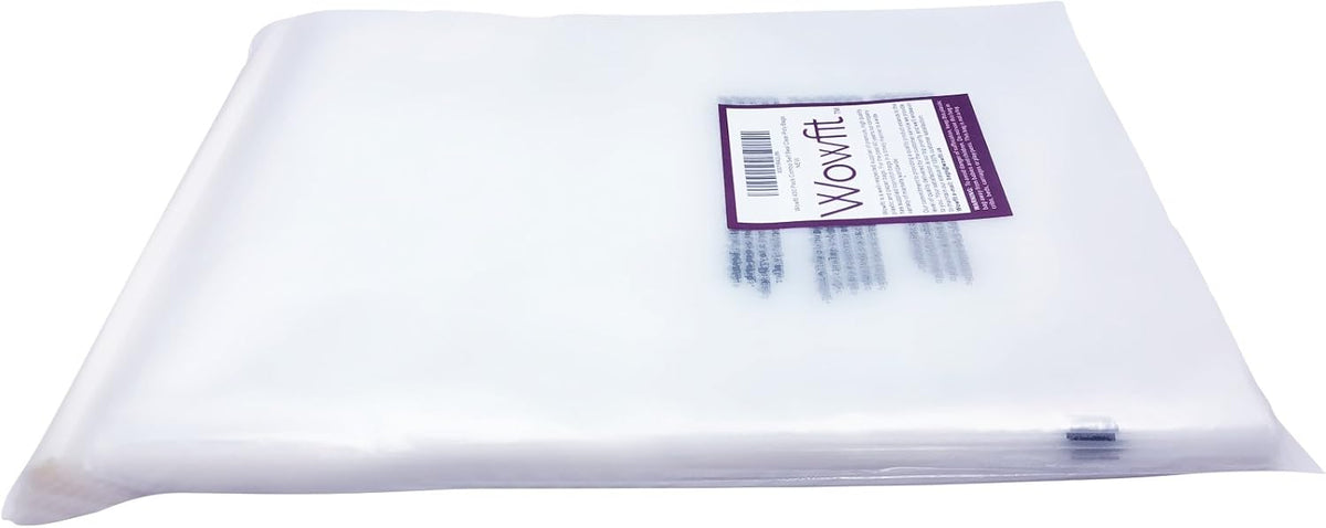 400 CT 4-Size FBA Poly Bags, Suffocation Warning, Permanent Adhesive