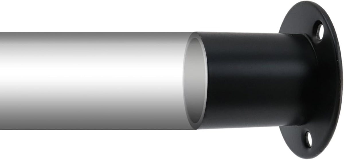 Geesatis 2Pack Stainless Steel Pole Sockets Flange Rod Holder (Fit 1")