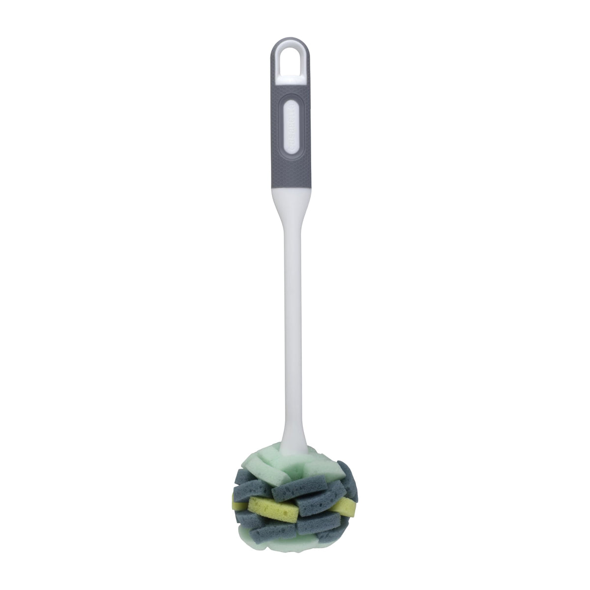 Kitchen Sponge Dish Brush, 12.87" x 3.5" x 3.12", Multicolor
