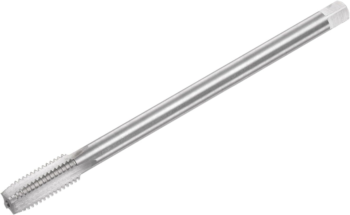 uxcell Metric Thread Tap M12 x 1.75 H2 160mm Extra Long Straight Flute Screw Thread Milling Machine Taps Threading Tapping Repair Tool