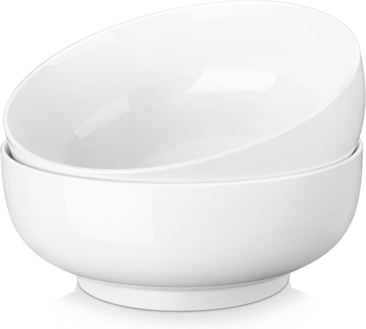 Large Serving Bowls, 114 OZ(10") Ceramic Salad Bowls Set of 2
