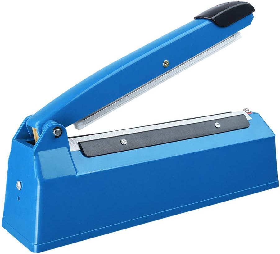 8 Inch Impulse Sealer Handheld Bag Heat Sealing Packaging Machine for Home Resturant Food Storage Heat Seal Closer