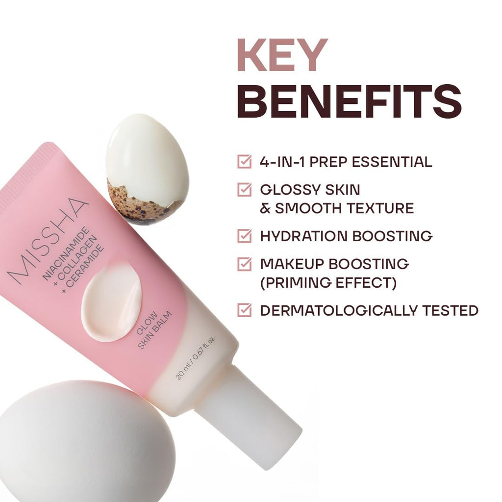 Glow Skin Balm Travel Size 4-in-1 Primer Cream 0.68 oz
