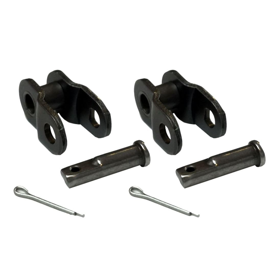 Jeremywell 100 Standard Roller Chain Offset Link (2PCS)