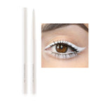 Retractable White Eyeliner Pencil - Creamy, Pigmented, Smudge-Proof Eye Liner Pen