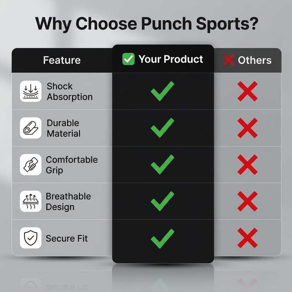 s Focus Mitts – Synthetic Leather Boxing Pads with Hand Molded Padding, EVA Foam Shock Absorption, Hook & Loop