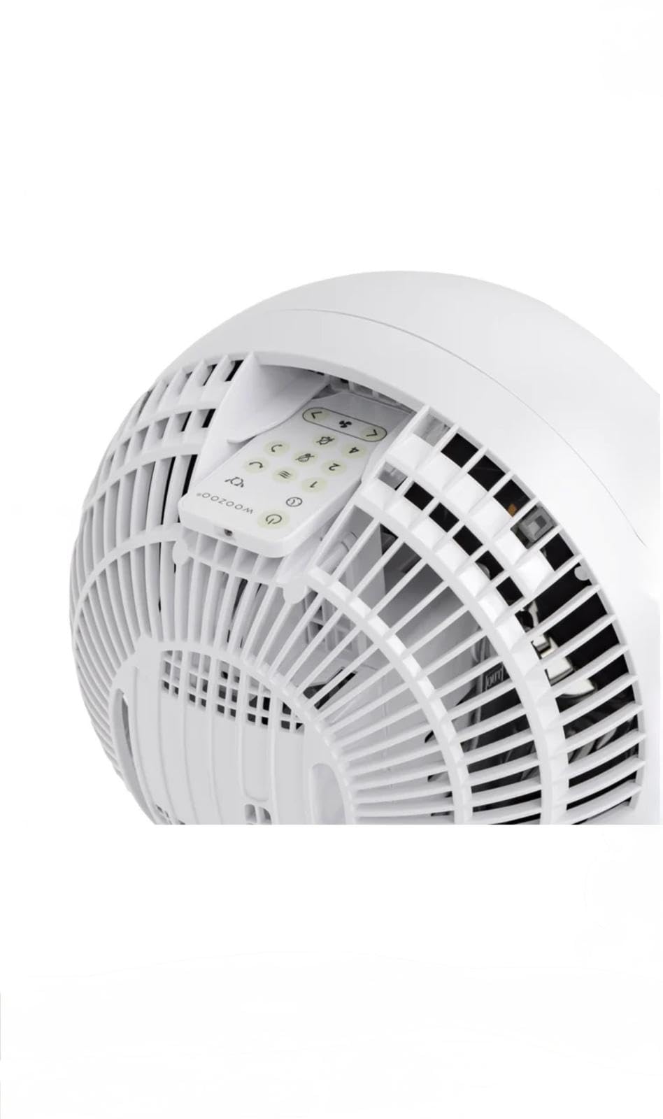 Air Circulator Fan with Remote, Oscillating, 5 Speeds, 82ft Max Air Distance