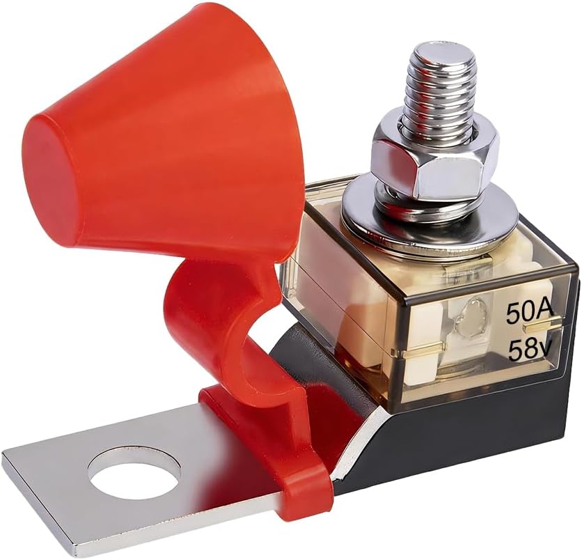 50 A 58 V Single-Stud MRBF Terminal Fuse Block