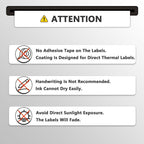 Replace for DYMO 30252 (1-1/8" x 3-1/2") Address Labels[10 Rolls]