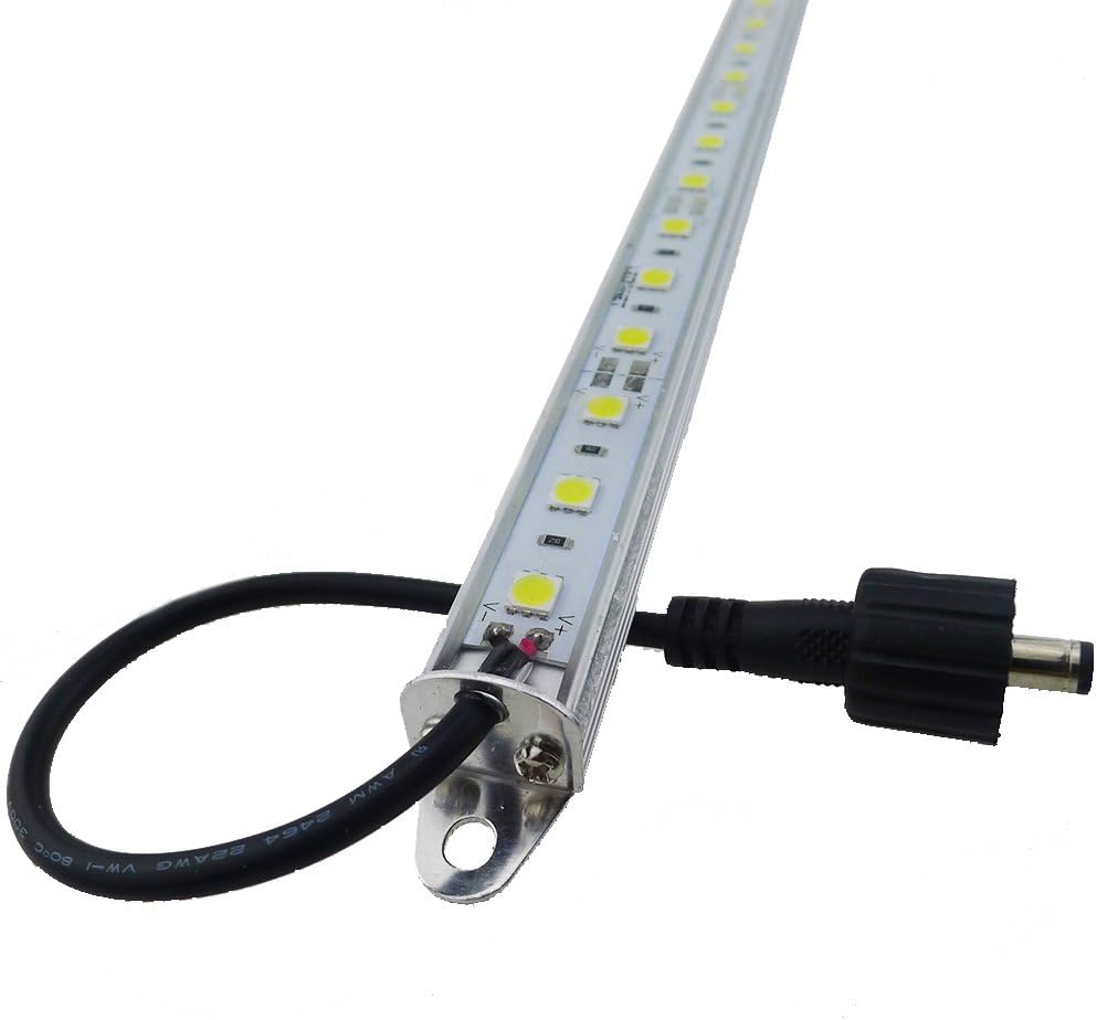 12" Blue 460nm LED Aquarium Fish Tank Light SMD5050 Waterproof IP67