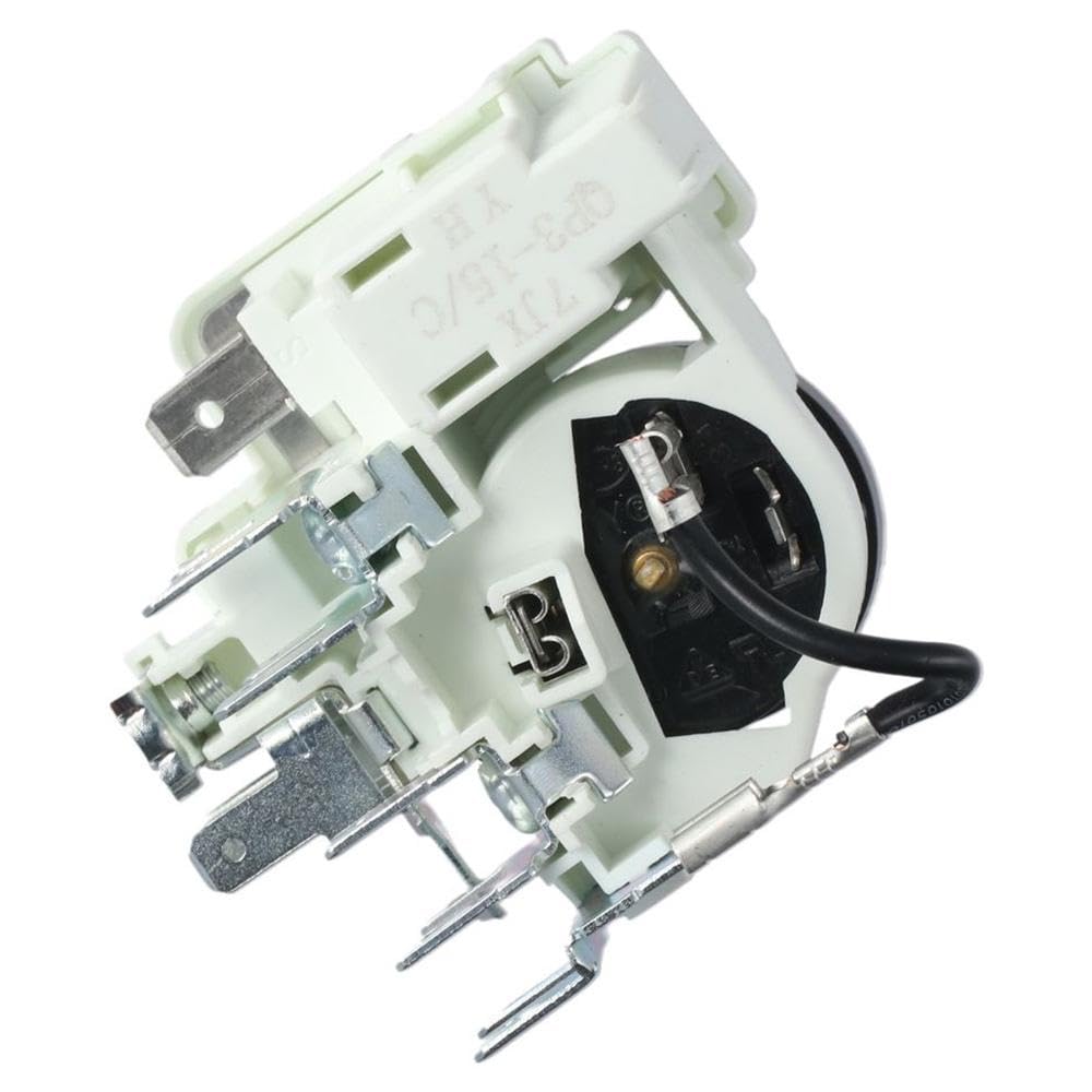 PTC Starter Freezer Overload Protector Compressor Relay White QP3-15/C for Refrigerator