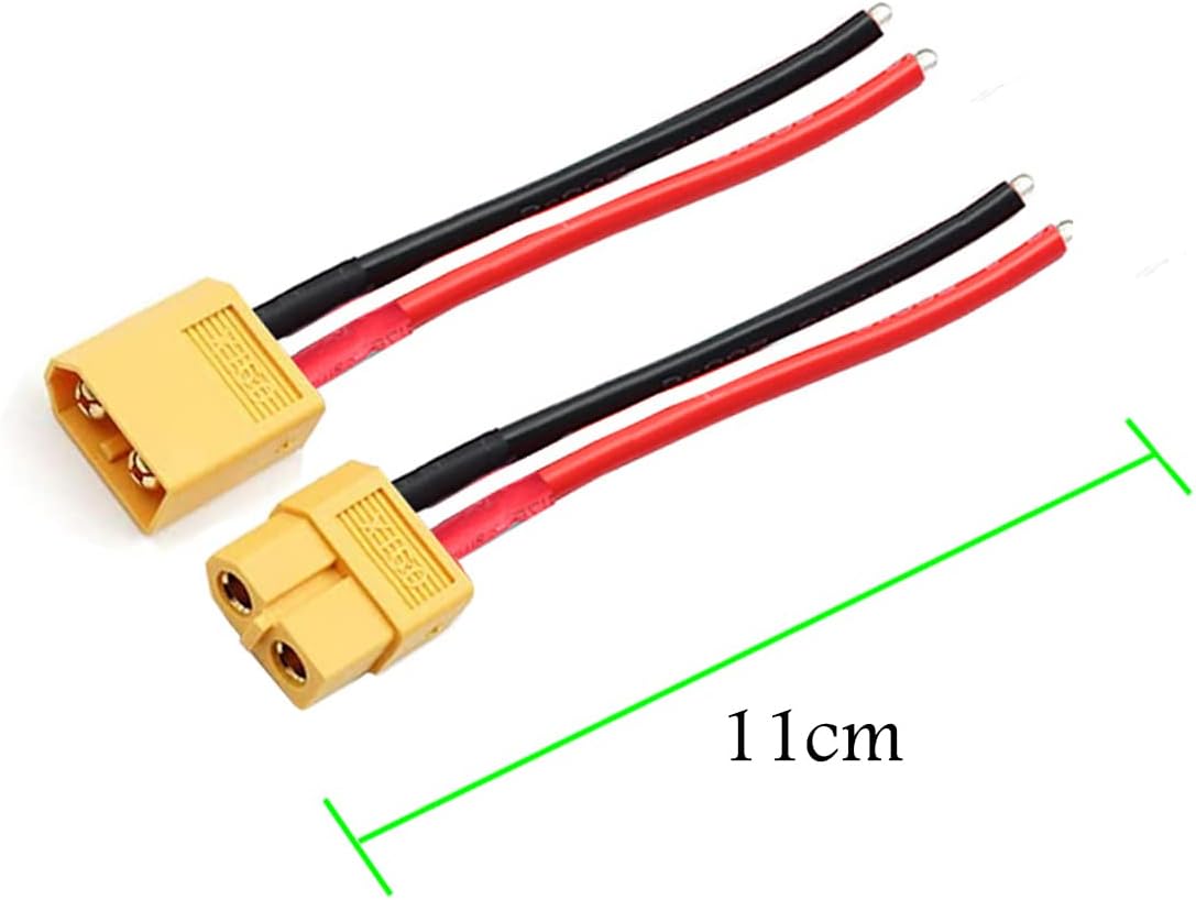 XT30 Pigtail,XT30 Male and Female Plug,XT30 Connector Adapter