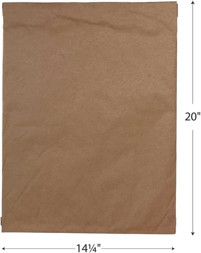 Jiffy Padded Mailer, #7, Paper Padding, Self-Adhesive Closure, 14.25 x 20, Natural Kraft, 50/Carton