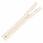 80 PCs Cream Closed-End 14 Inches Nylon Zippers for Sewing