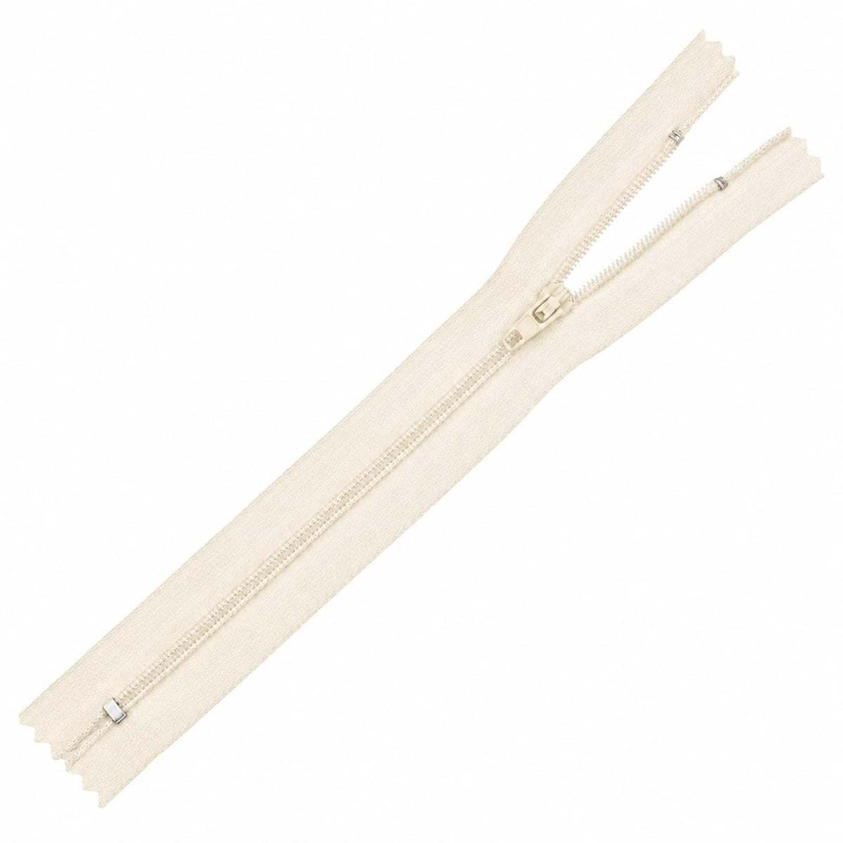 80 PCs Cream Closed-End 14 Inches Nylon Zippers for Sewing
