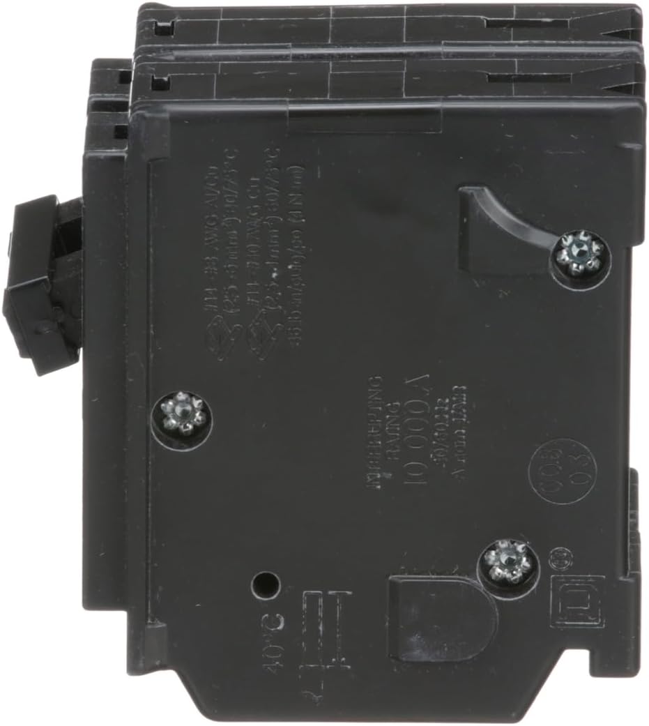 Square D HomeLine 30 amps Surge 2-Pole Circuit Breaker