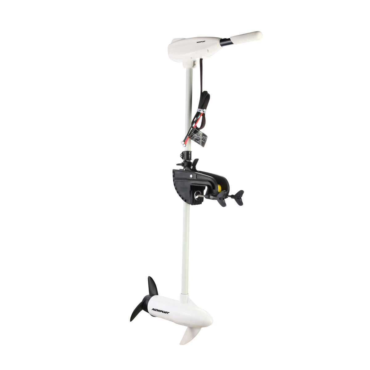 Newport L-Series 86lb Thrust Transom Mounted Saltwater Electric Trolling Motor w/LED Battery Indicator (40" Shaft)
