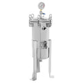 Stainless Steel Bag Filter Housing Solid-Liquid Separation Tool (1" NPT)