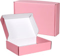 Shipping Boxes for Packaging 9x6x2", 20 Pack Pink Cardboard Boxes for Mailing, Shipping Mailer Boxes Medium for Small