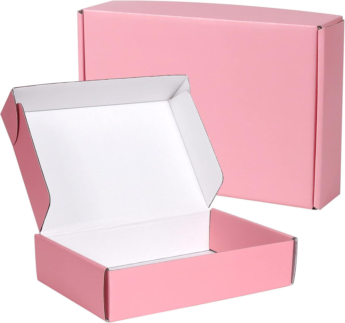 Shipping Boxes for Packaging 9x6x2", 20 Pack Pink Cardboard Boxes for Mailing, Shipping Mailer Boxes Medium for Small