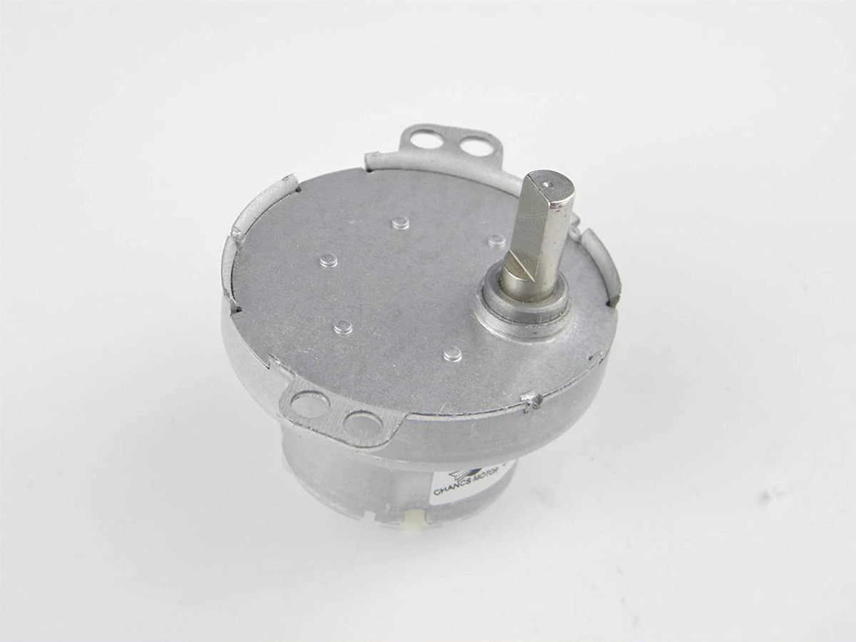 CHANCS Metal Outer Reduction Gear Box DC 12V JS-50 3RPM D-Shaft CW/CCW Mini DC Gear Motor Torque 8Kg.cm