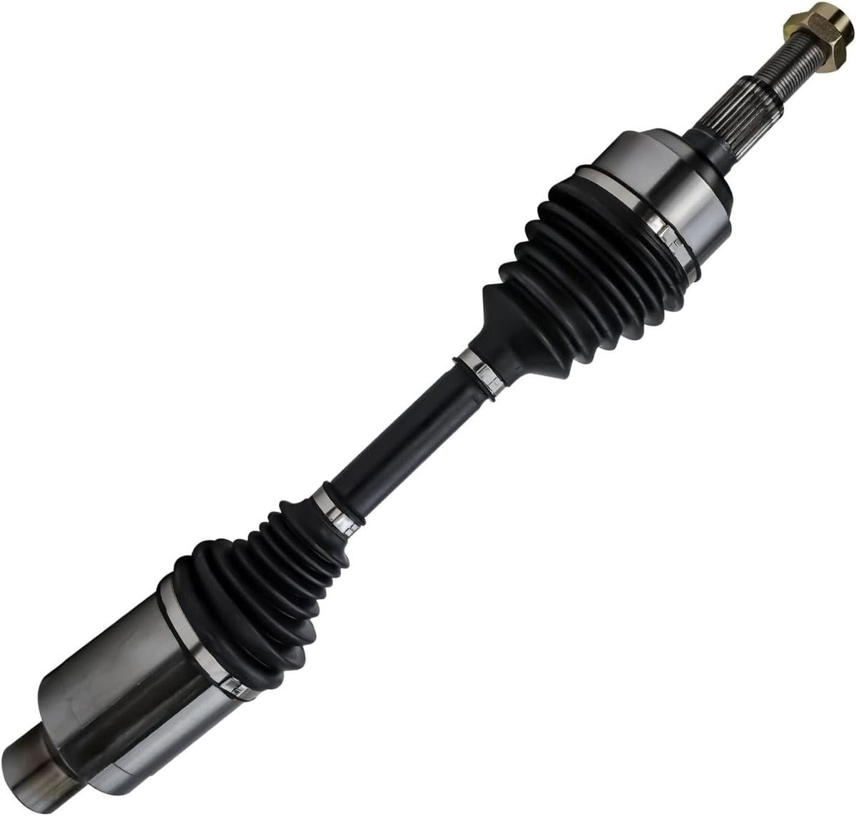Detroit Axle - 2.4L Front 2pc CV Axles for 10-17 Chevy Equinox GMC Terrain