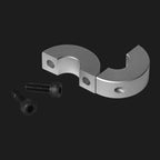 Sinoblu Split Shaft Collar, 10mm Bore H7, 30mm OD, 10mm Thickness, Aluminum Anodized, Set-Screw Shaft Collars for Machinery and Industrial Applications (4-Pack)