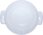 Storplus Round Food Storage Container with Stackable Design for Catering, Buffets, Restaurants, Polypropylene (Pp), 1