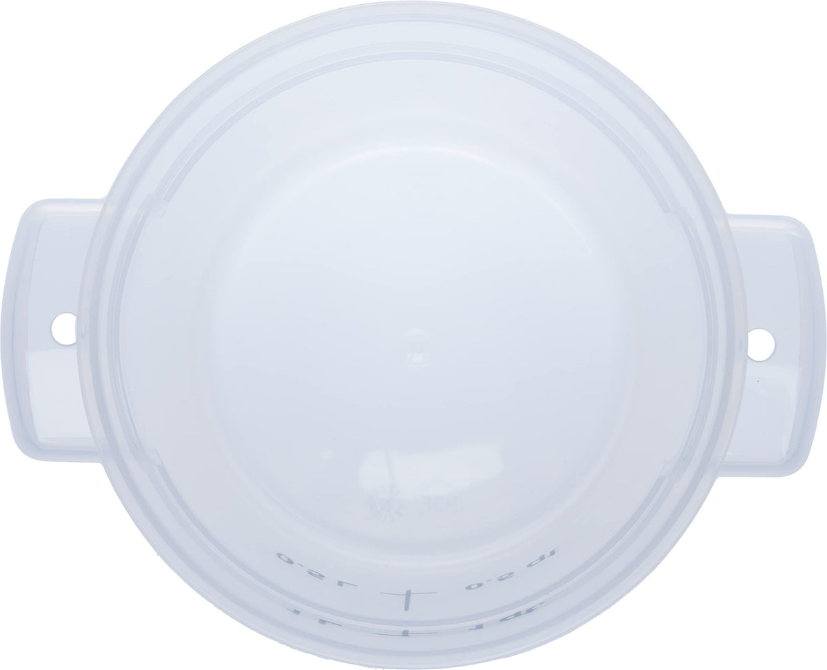 Storplus Round Food Storage Container with Stackable Design for Catering, Buffets, Restaurants, Polypropylene (Pp), 1
