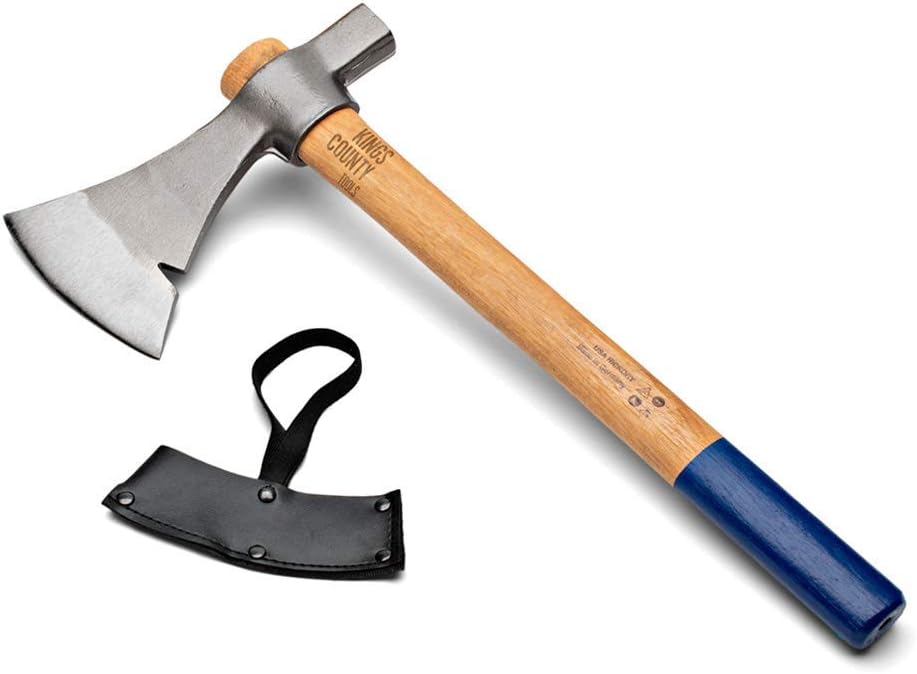 Camping Tools | Pickaroon, Hatchet or Axe | German Drop Forged Blade | Lightweight and Easy to Carry | Hickory Handle