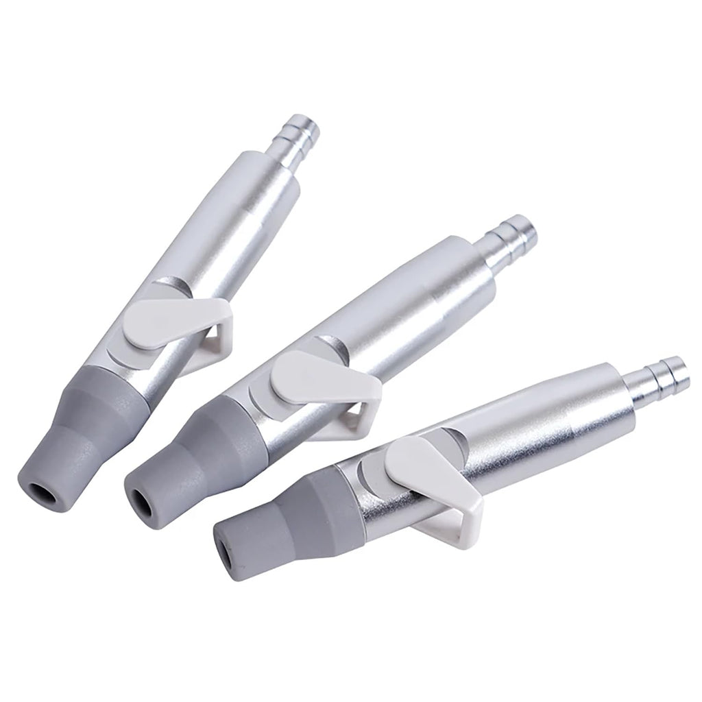 3PCS Dental Valve Saliva Ejector Suction Weak Valves with Cap Adapter
