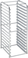 Commercial Knockdown 16-Tier Aluminum End Load NSF Sheet/Bun Pan Rack For Reach-Ins (32L-124)