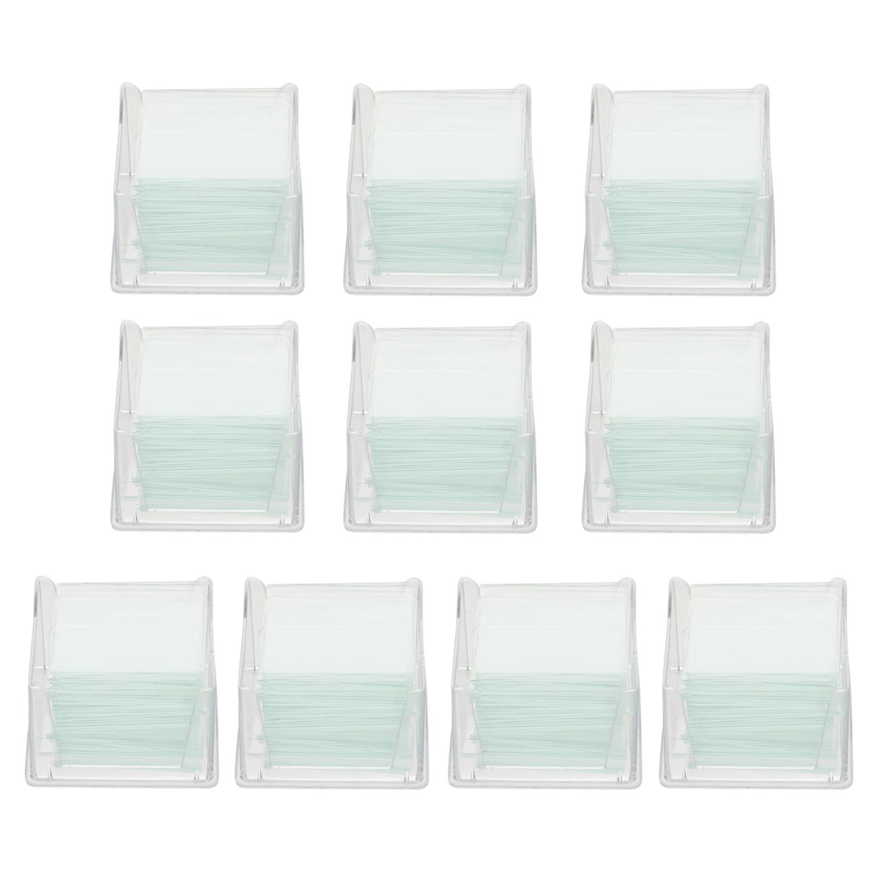 Microscope Cover Slips 1000 Pcs/10 Boxes Blank Optical Cover Glass for Specimen Flattening Lens Protection Lab Use