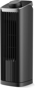 Fan for Bedroom, 13" Tower Fan with 3 Speeds Max 23ft/s, 70° Oscillating Desk Fan, Bladeless Standing Fan, Portable