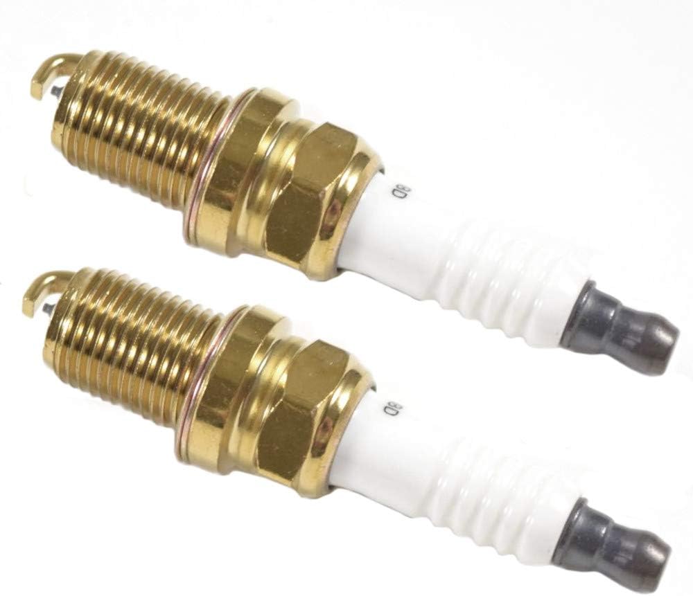 Briggs & Stratton 2 Pack of Genuine OEM Spark Plugs # 696202-2PK