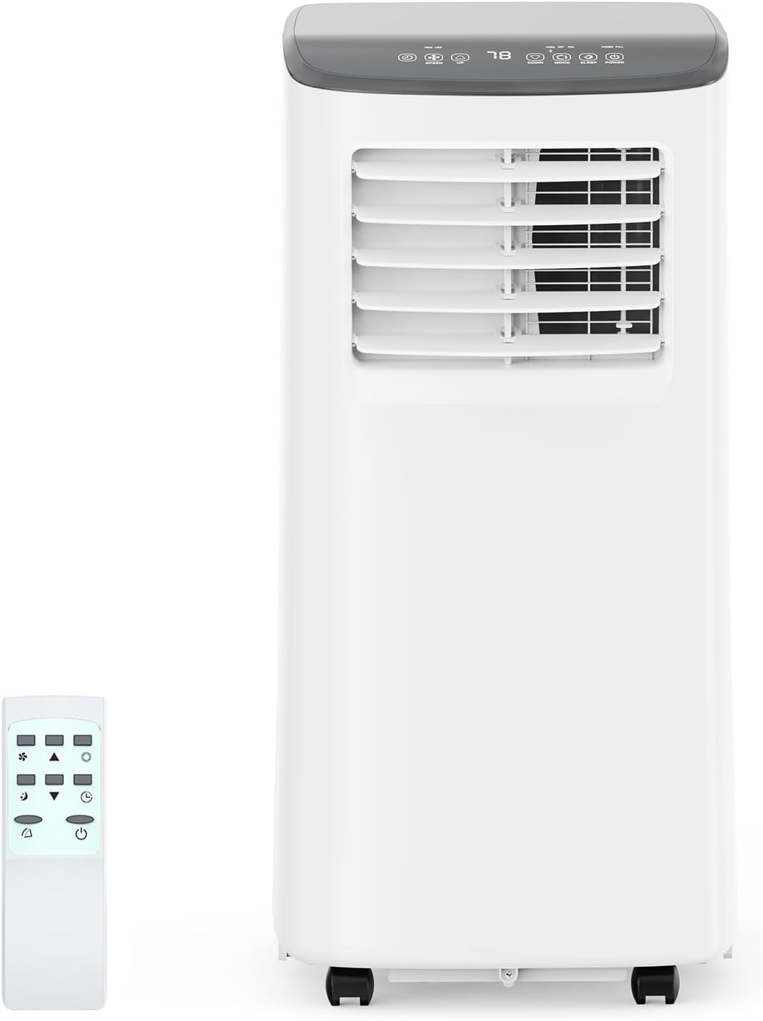 3-in-1 Portable Air Conditioner, 8,000 BTU Portable AC Unit with Cooling, Dehumidifier & Fan for Rooms up to 350