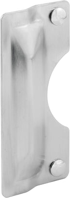 U 9496 Latch Guard Plate Cover – Protect Against Forced Entry, Easy to Install on Out-Swinging Doors – Stainless