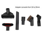 TOPINCN 6Pcs Vacuum Attachments Kit Brush Nozzle Set Universal Replacement Tool