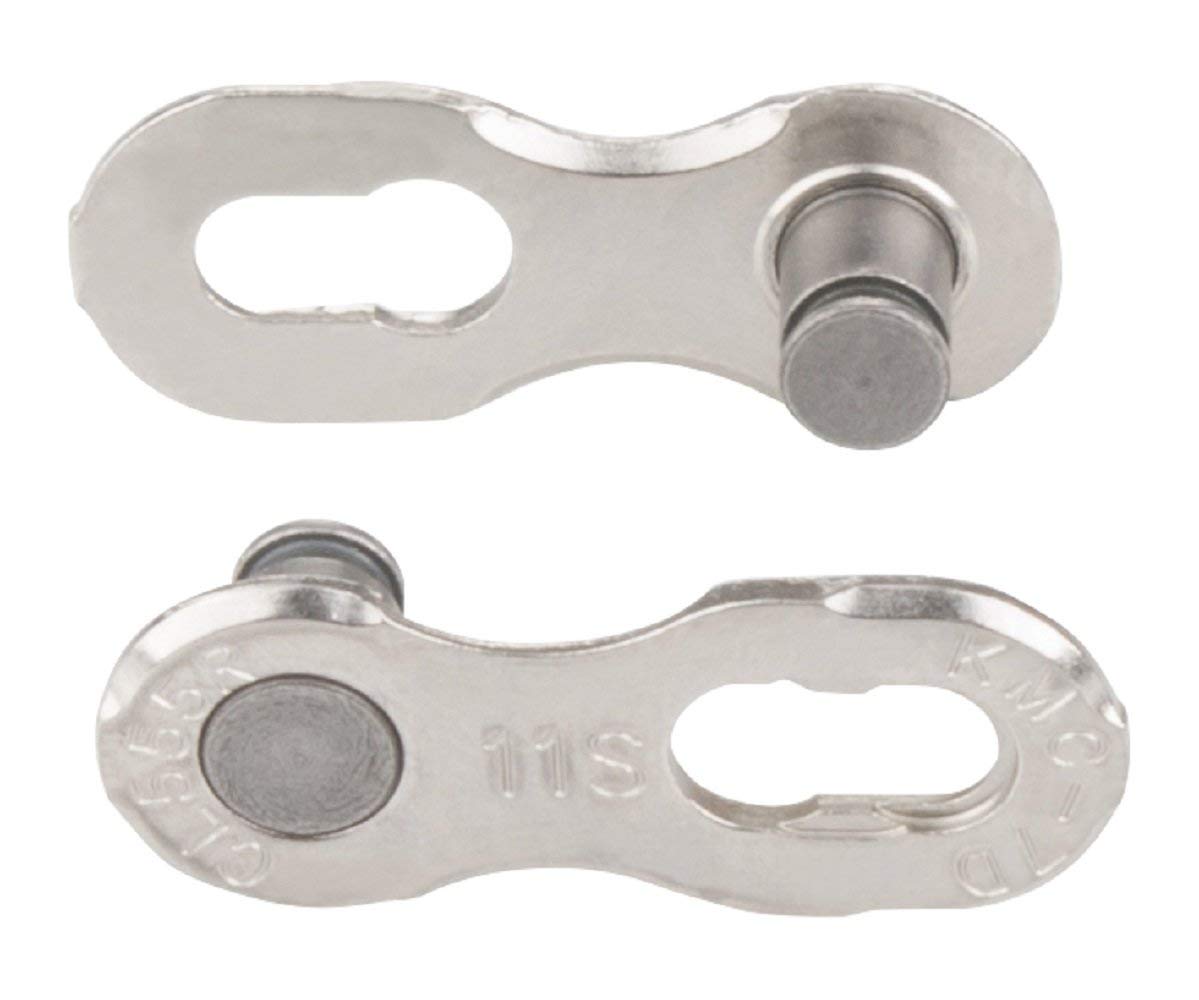 KMC Unisex's 10 Speed EPT MissingLink Joining Link, Dark Silver, 2 Pairs