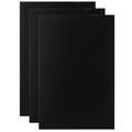 3 Pcs Anodized Aluminum Sheets Metal, 12 x 8 inch Metal Plates Engraving Blanks, 1 mm Thin Black Aluminum Plates