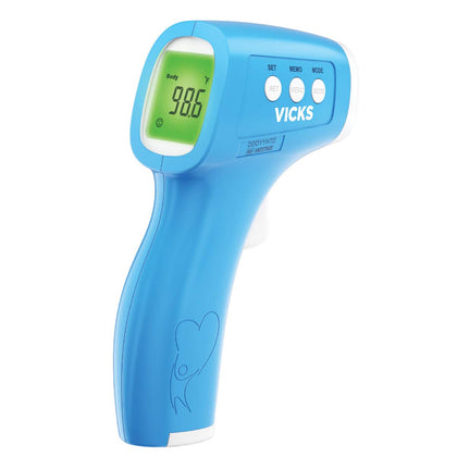 Non-Contact Infrared Thermometer for Forehead, Food & Bath, No-Touch Forehead Thermometer for Adults and Kids, Fast