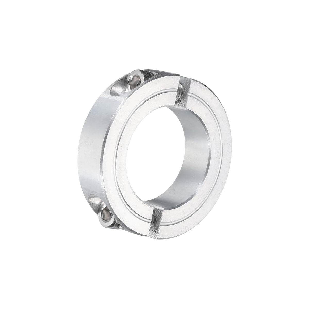 uxcell Double Split Clamp-On Shaft Collar 1-1/4" Bore, Aluminum Alloy