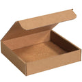 Brown Kraft Literature Mailing Boxes, 9" x 9" x 2", Pack of 50, Crush-Proof