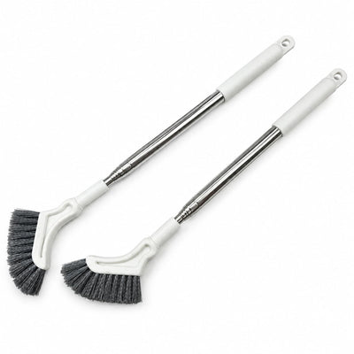 Retractable Crevice Cleaning Brush for Bathrooms，Kitchen Edges, Window Sills, Corners and Tile Grout
