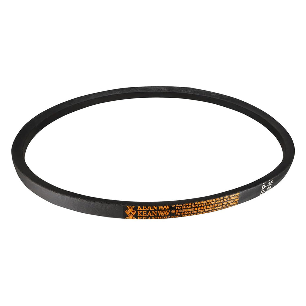 B-36 Rubber V-Belts, 36" Lp Wrapped B Section, 5/8" W 13/32" THK