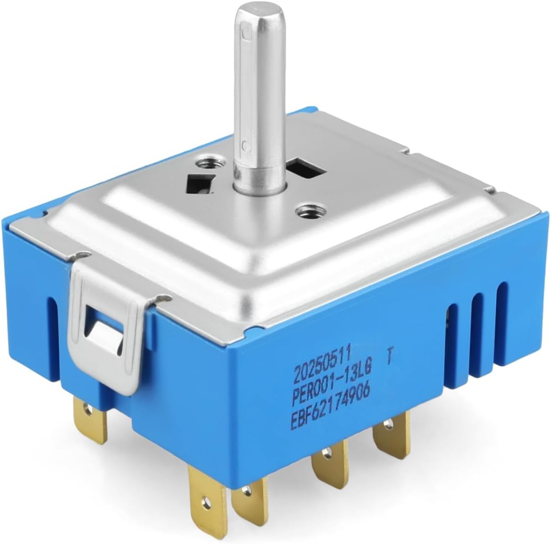 EBF62174906 Infinite Control Switch Fit for LG Electric Range Oven Surface Element Replace EBF62174901 PER001-13LG PER001-13S T,Range Surface Burner Control Switch