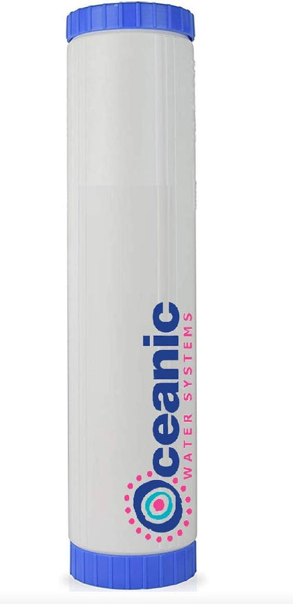 4.5" x 20" Refillable Well Water Filter - for Iron, Sulfur and Chlorine Reduction | KDF 85 + KDF 55 + Activated